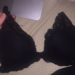 Black Lacey bra